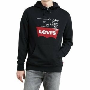 New! Levi's x Peanuts Snoopy Hoodie Sweatshirt 2XL